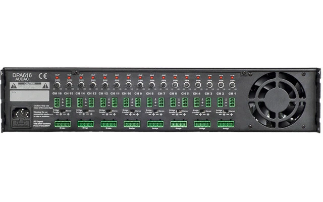Audac DPA 252 Amplificador de 16 canales de clase D