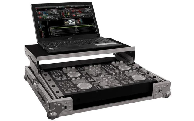 FlightCase para Controlador DJ con soporte portatil