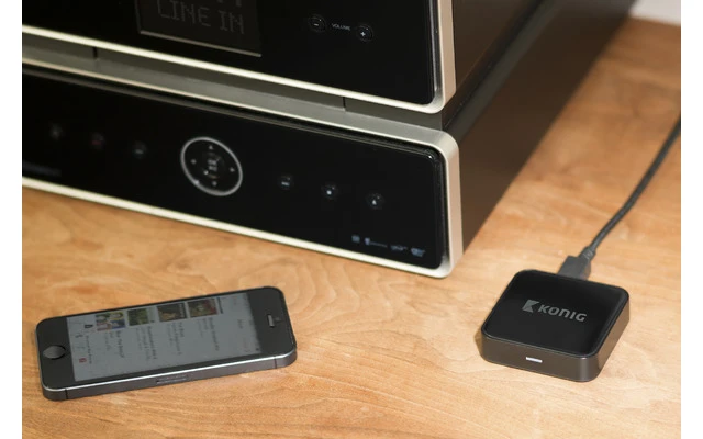 Imagenes de Receptor de audio con tecnología inalámbrica Bluetooth