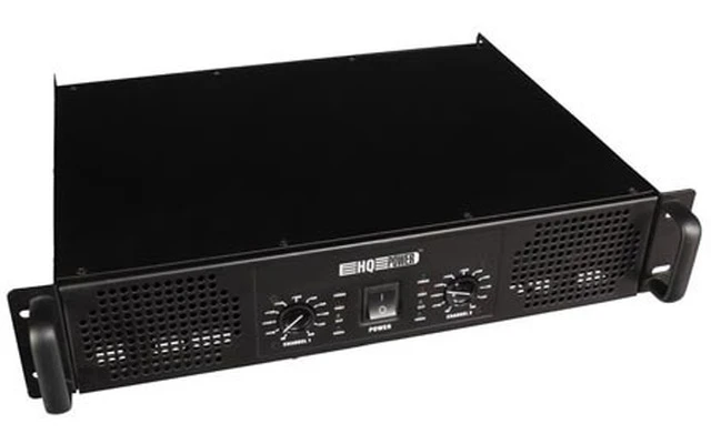 HQ Power Sagira 150 - Amplificador de potencia 2 x 100W RMS (2U - Rack 19