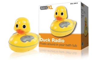 Radio de ducha con forma de pato
