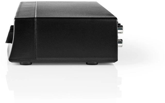 Conmutador AV - 4x (RWY) + 4x S-Video - 1x RCA (RWY) + Salida de Auriculares Hembra - Negro