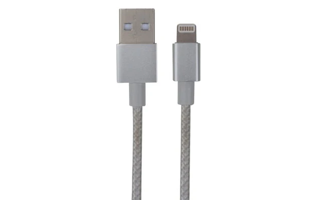 CABLE PARA CARGAR Y SINCRONIZAR - USB2.0 MACHO A LIGHTNING MACHO 8 CLAVIJAS - REVERSIBLE - COLOR