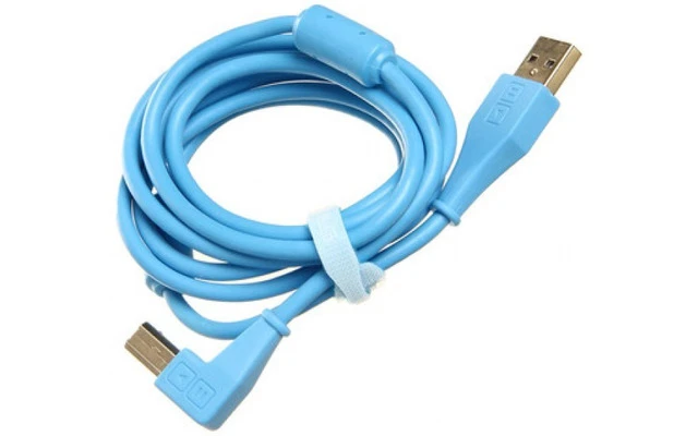 DJ TechTools Chroma Cable Azul - Acodado