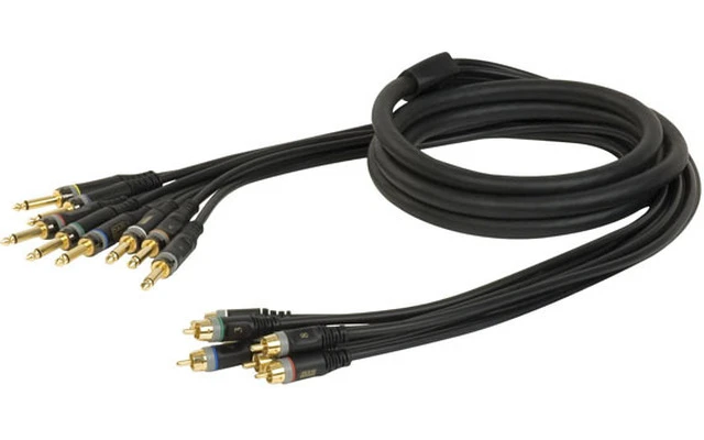 DAP Audio XGL35 - RCA/M > Jack mono, 8-vias 3 m 