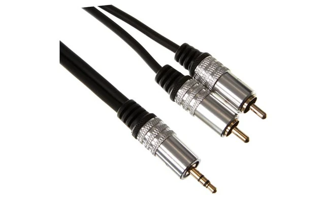 Conector estéreo macho de 3.5 mm a 2 x conector RCA Audio macho - estándar - 10.0 metros