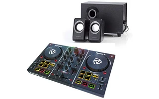 Numark Party MIX + Altavoces 2.1 - 33W RMS