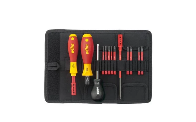 WIHA - JUEGO DE DESTORNILLADORES DINAMOMÉTRICOS TORQUEVARIO®-S ELECTRIC - 13 uds. - 2872T13
