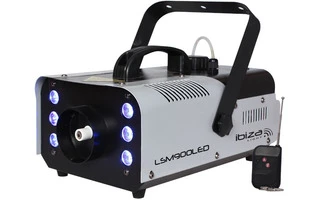 Maquina de humo 900W DMX con 6 LEDs RGB