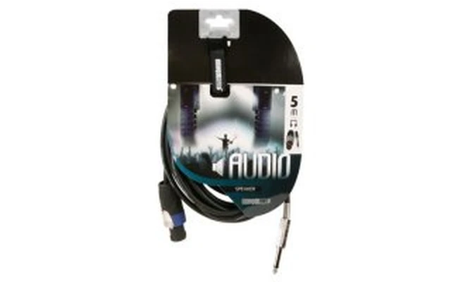 Cable altavoz  macho a mono Jack macho 6.35mm 5m