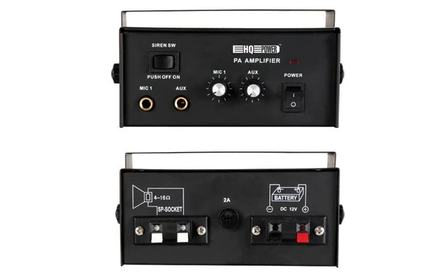 Amplificador PA mono 12Vcc