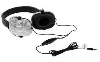 Auriculares de brillantes SatZuma DHP100 Blanco