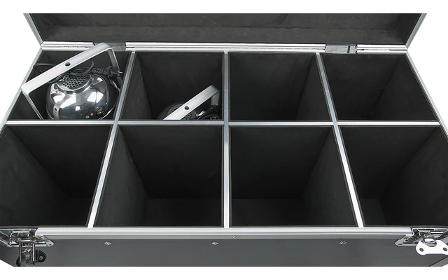 ShowGear Flightcase para 8x Par 64