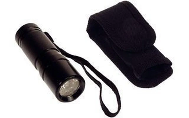 Linterna de Bolsillo - 9 LEDs - Aluminio