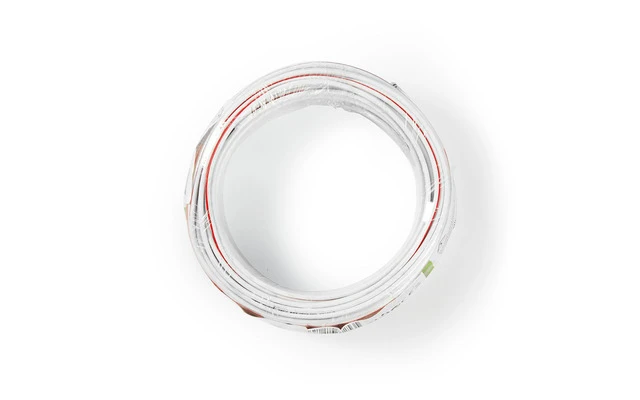 Cable de Altavoz - 2x 0,75 mm2 - 15,0 m - Brida - Blanco - Nedis CAGW0750WT150