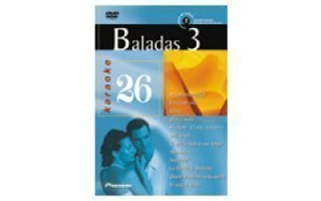 DVD Karaoke 26 : Baladas III
