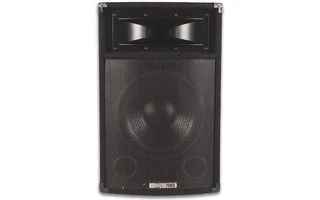 Caja acústica profesional negra de 2 vías , 15" - 600Watt Max