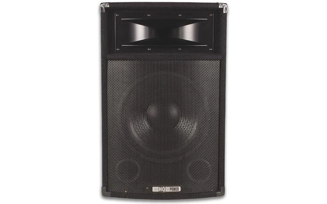 Caja acústica profesional negra de 2 vías , 15