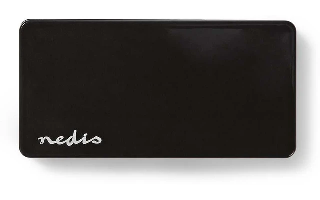 Nedis concentrador USB - 4 puertos - USB 2.0 - Fuente de Alimentación Independiente