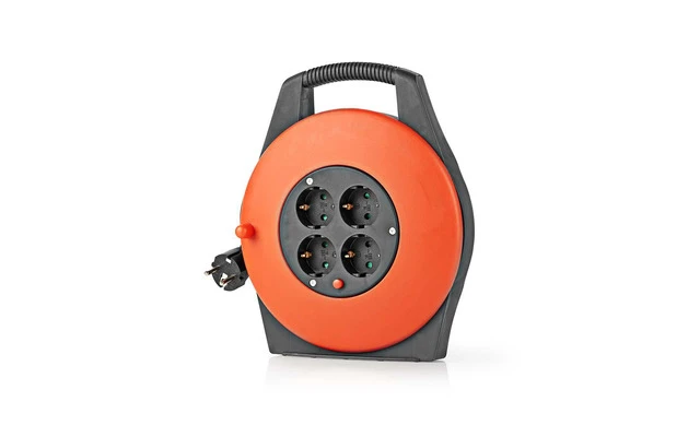 Carrete de Cable - 10 m - H05VV-F 3G1.5 - IP20 - Nedis PECCR10