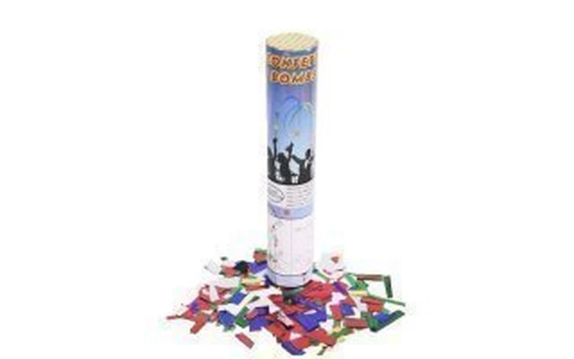 Lanzador de confetti manual , 29 cm - Confeti Bomb