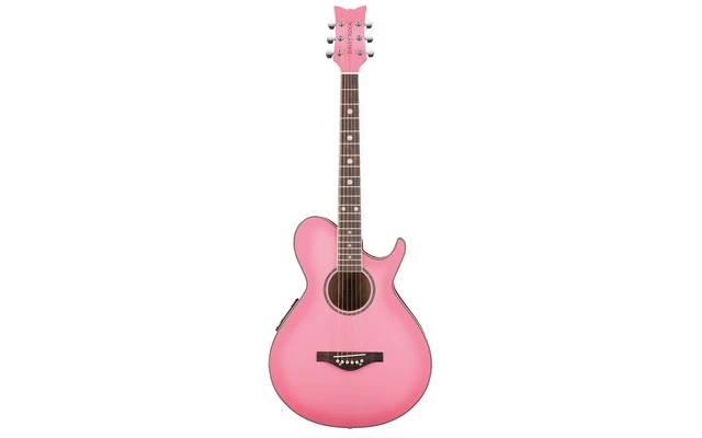 Daisy Rock 14-6270 Wildwood Artist Pink Burst