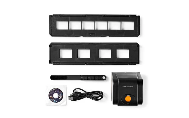 Escáner para Películas - 10 MP - 3600 PPP - Nedis FISC3600BK
