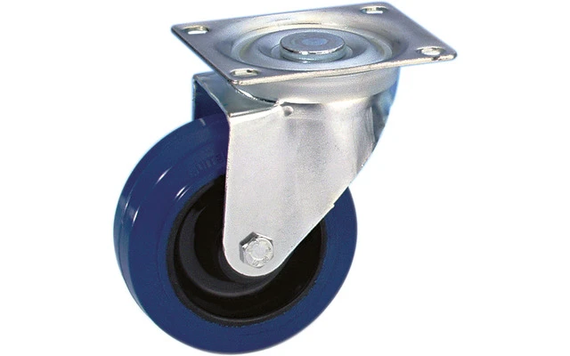 Guitel 37023 - Rueda giratoria 100mm azul