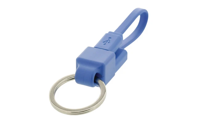 Cable adaptador USB 2.0 A macho - micro B macho 0,10 m azul
