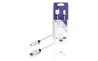Cable de Alta Velocidad HDMI™ con Conector Ethernet HDMI™ a Conector Micro HDMI™ de 1,00 m