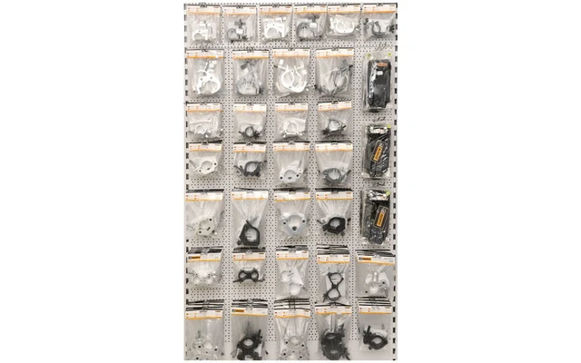 Imagenes de RIGGATEC 400200961 Garra fina mini de gancho inteligente, plateada, hasta 75 kg (32-35 mm)