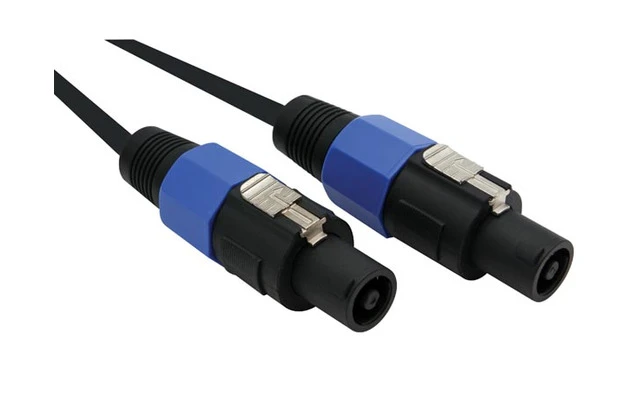 CABLE DE ALTAVOZ PROFESIONAL - 2x1.5mm² - 10m - CONECTOR MACHO D