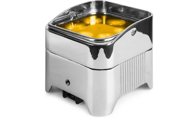 Beamz BBP96SW Foco PAR Cromado con bateria 6x 12W WDMX