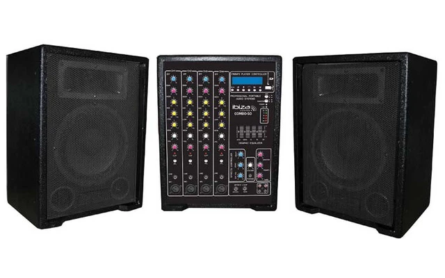 COMBO 2X100W WITH USB-SD MP3 COMBO50