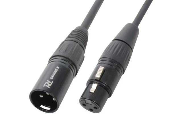 PD Connex Macho XLR- Hembra XLR, negro, 12m