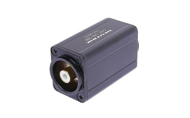 Neutrik NA 2 BBNCD 9 B Adaptador de BNC hembra a RCA hembra