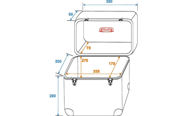 Roadinger Record Case ALU Battle/Booking