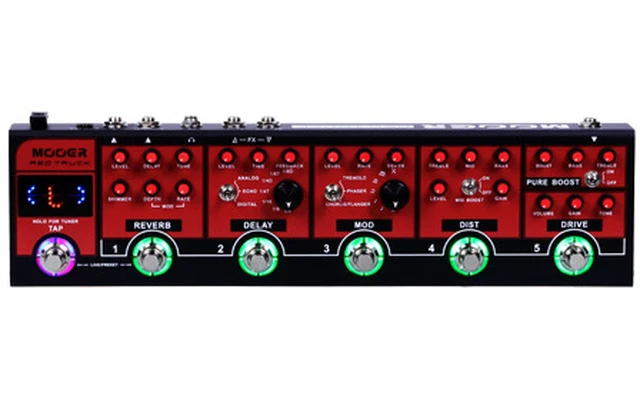 MOOER Multifx Red Truck