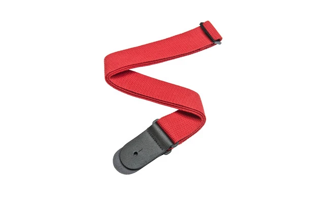 Planet Waves Cotton Guitar Strap Red