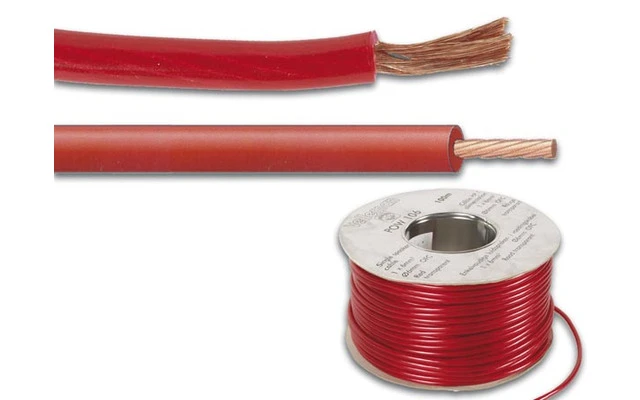 CABLE DE ALIMENTACIÓN - ROJO