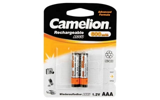 NiMH AAA 1.2V-600mAh (2 uds./blister)