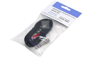Repuesto Para Sennheiser HD 25 SP / SP-II - Cable liso 3 m - Negro 