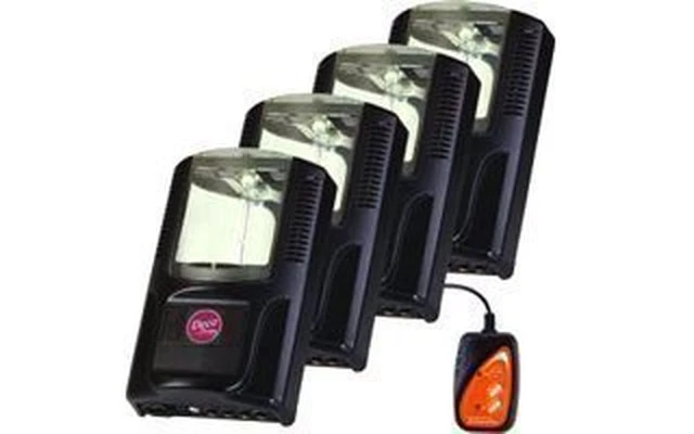 Conjunto de flash controlados 4x200w