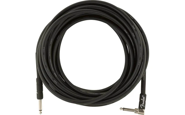 Fender Professional Straight/Angle 25' Black