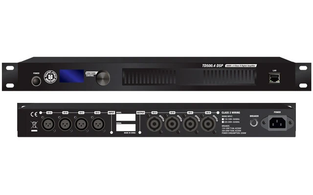 TopPro Audio TD500.4DSP