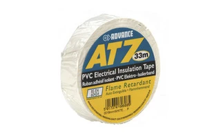 Advance Tapes 5808 W Cinta aislante PVC blanca 19 mm x 33m