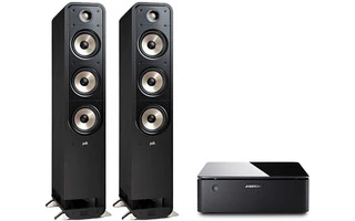 Bose Music Amplifier + Polk Audio S60e