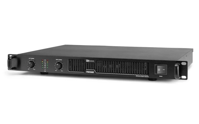 Power Dynamics PDD3600 Amplificador Digital Pro 2x 1800W