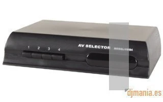 Conmutador de Video/Audio Manual