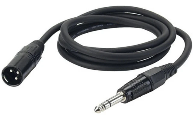 DAP Audio FL04 - bal XLR/M 3 p > Jack stereo